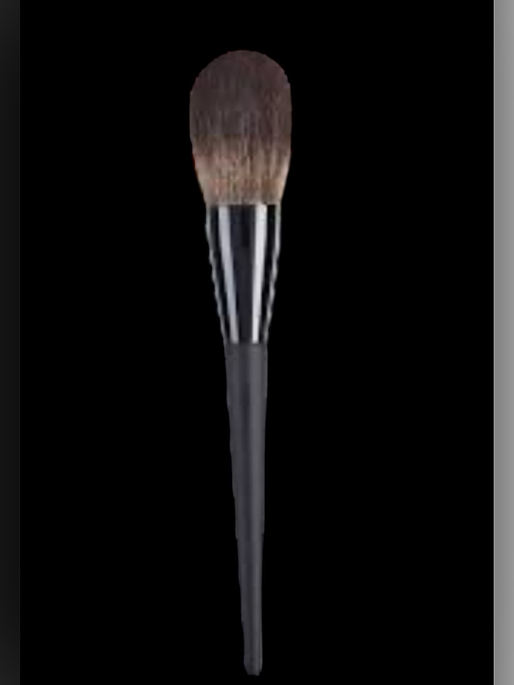 QUO Beauty Black  ultimate powder Makeup Brush - Sleek Handle No 16